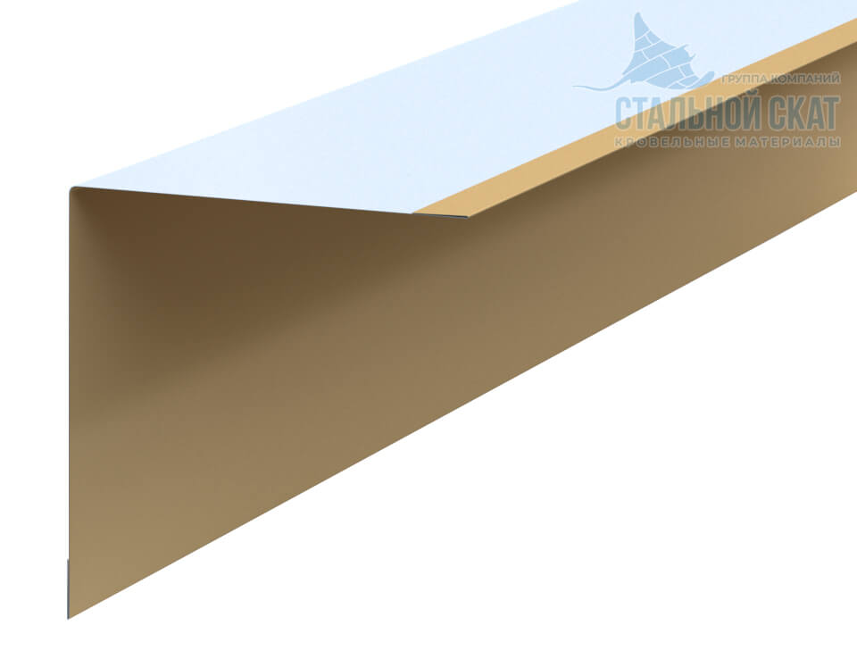 Планка угла внутреннего 75х75х3000 NormanMP (ПЭ-01-1014-0.5) в Зеленограде