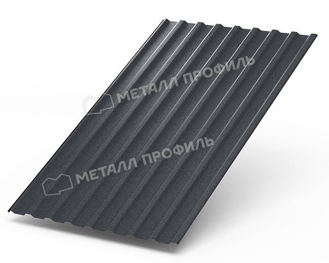 Профнастил МП20 х 1100 - R (Steelmatt-20-7024-0.4±0.08мм) в Зеленограде