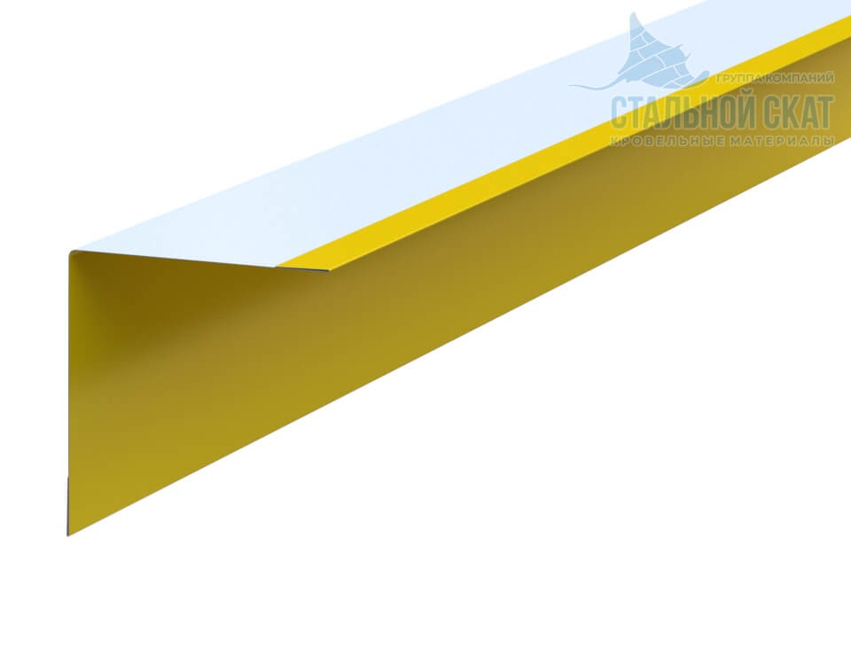Планка угла внутреннего 50х50х3000 (ПЭ-01-1018-0.45) в Зеленограде
