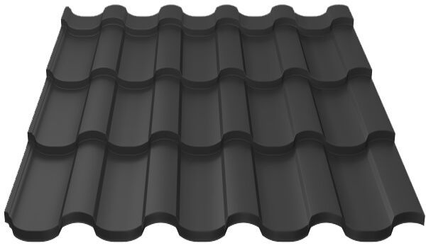 Металлочерепица МП Монтекристо-M (PureTech_Mat-20-7021-0.5)