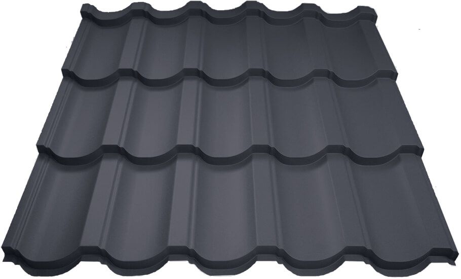 Металлочерепица МП Трамонтана-SL NormanMP (ПЭ-01-7024-0.5)