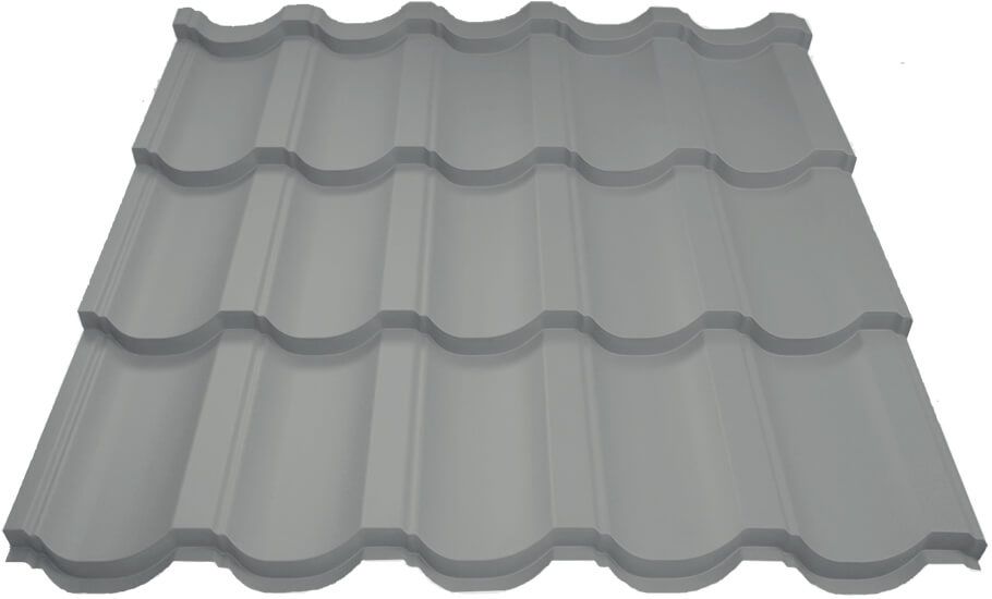 Металлочерепица МП Трамонтана-SL NormanMP (ПЭ-01-9006-0.5)