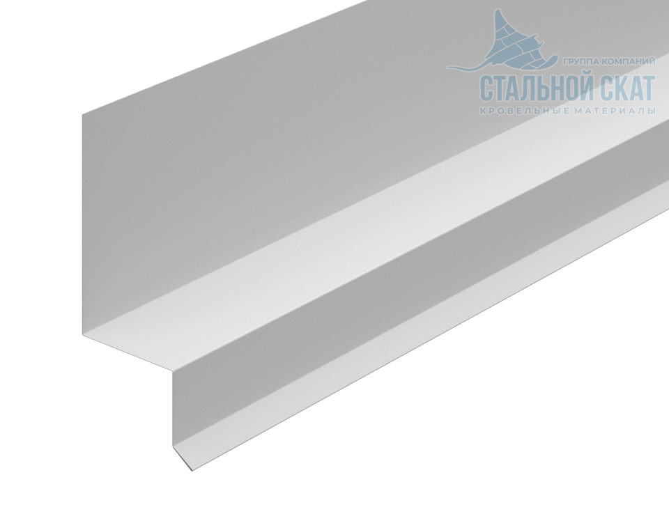Планка отлива верхнего FASTCLICK 35х25х3000 (PURMAN-20-9010-0.5)